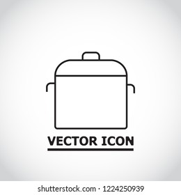 Vector icon pan 10 EPS