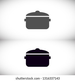 Vector icon pan 10 EPS