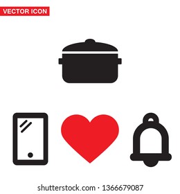 Vector icon pan 10 EPS