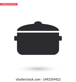 Vector icon pan 10 EPS . Lorem Ipsum Illustration design