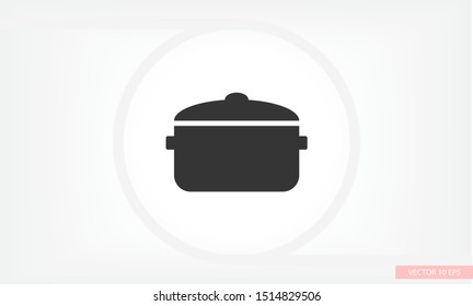 Vector icon pan 10 EPS . Lorem Ipsum Illustration design