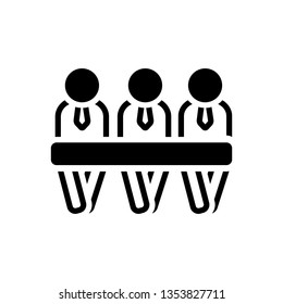 Vector icon for panelist
