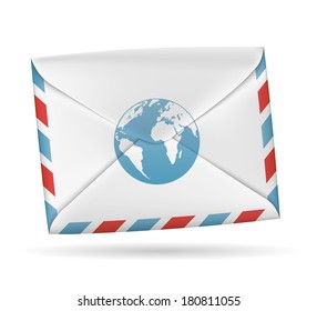 Vector icon. Paper envelope.