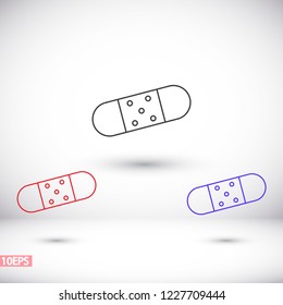 Vector icon patch 10 EPS