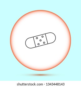 Vector icon patch 10 EPS