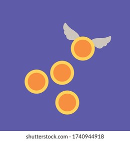 Icono de vector con motivo de pago