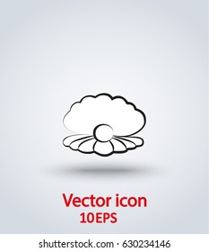 Vector icon pearl