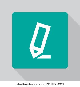 Vector icon a pen 10 EPS