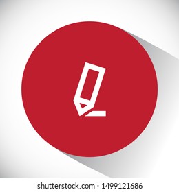 Vector icon a pen 10 EPS . Lorem Ipsum Illustration design