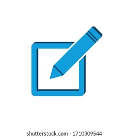 VECTOR ICON PENCILS
isometric. 3d  sign isolated on white background.