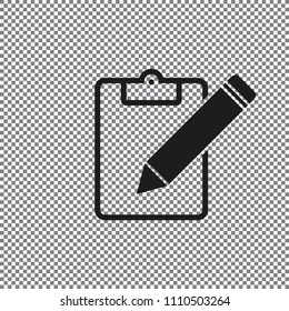 VECTOR ICON PENCILS on a transparent background