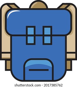 Vector Icon Perfect Pixel  Back to School Ilustration