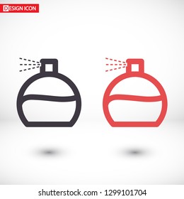 Vector icon perfume 10 EPS