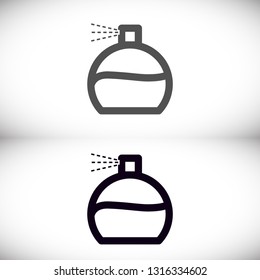 Vector icon perfume 10 EPS