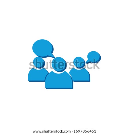 vector icon person 
isometric. 3d  sign isolated on white background.