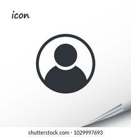 vector icon person on a wrapped silver sheet