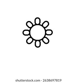Vector icon of a person sitting. Simple and minimal design, suitable for user interface, apps, infographics, and public signage.