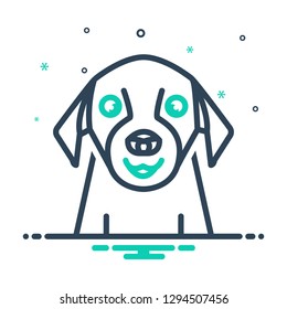 Vector icon for pet