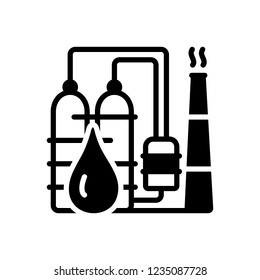 Vector Icon For Petrochemical