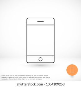 Vector icon phone
