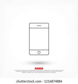 Vector icon phone