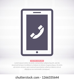 Vector icon phone