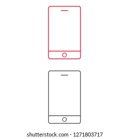 Vector icon phone