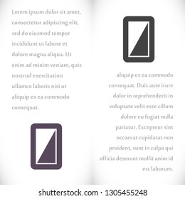 Vector icon phone