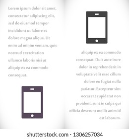 Vector icon phone
