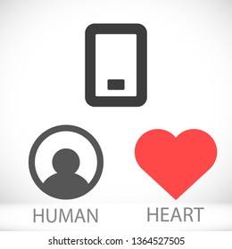 Vector icon phone