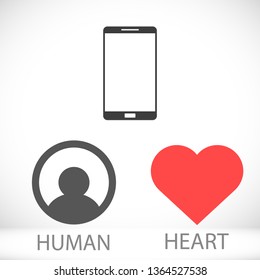 Vector icon phone