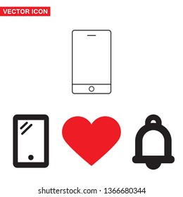 Vector icon phone