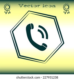Vector icon phone 