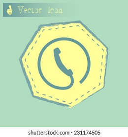 Vector icon phone 