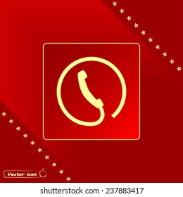 Vector icon phone 