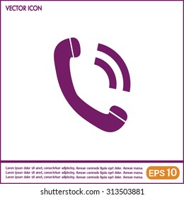Vector icon phone 