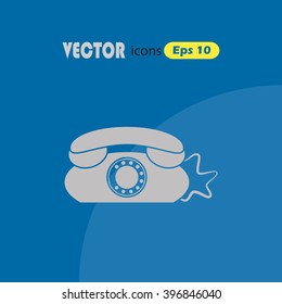 Vector icon of a phone