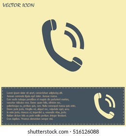 Vector icon phone 
