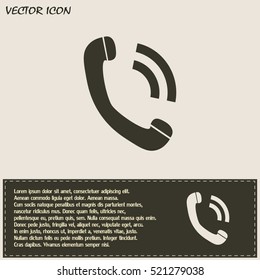 Vector icon phone 