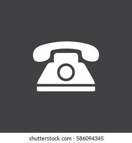 Vector icon of a phone