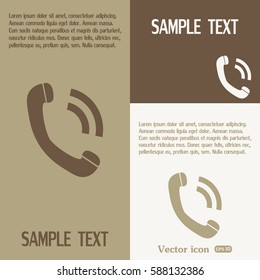 Vector icon phone 