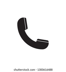 Vector icon phone isolated on white background. Vector illustration.