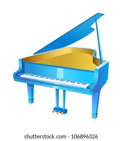 vector icon piano