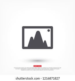 Vector icon picture 10 EPS