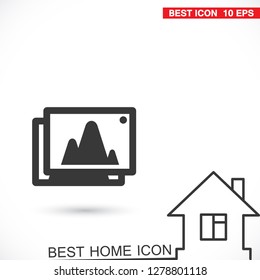 Vector icon picture 10 EPS