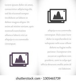 Vector icon picture 10 EPS