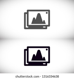 Vector icon picture 10 EPS