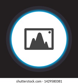 Vector icon picture 10 EPS . Lorem Ipsum Illustration design