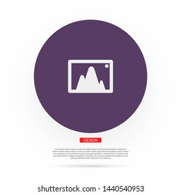 Vector icon picture 10 EPS . Lorem Ipsum Illustration design
