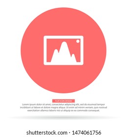 Vector icon picture 10 EPS . Lorem Ipsum Illustration design